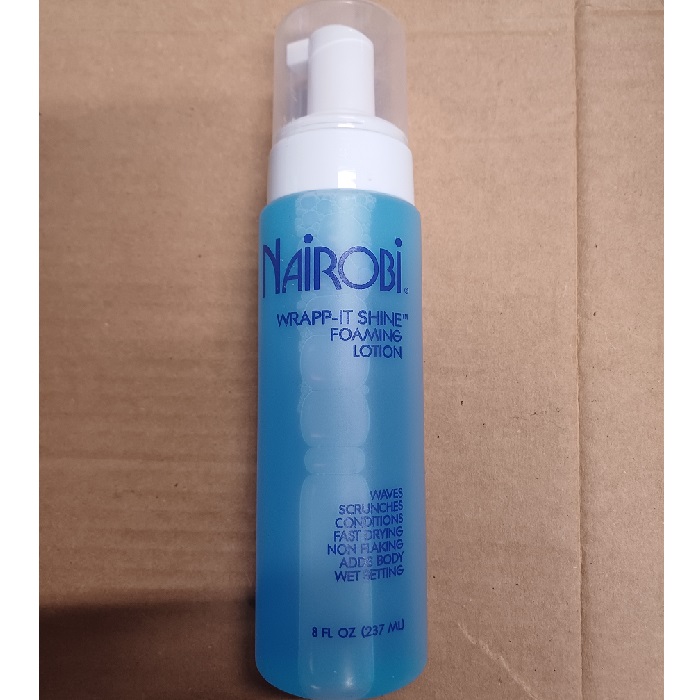Nairobi Wrapp-It Shine Foaming Lotion 8oz